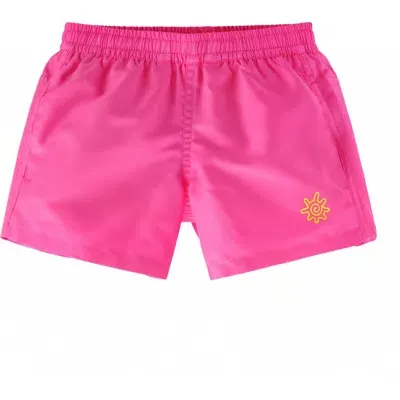 Uv Skinz Kids'  Magic Beach Shorts In Magic Hearts