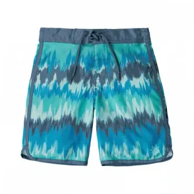 Uv Skinz Babies'  Retro Board Shorts In Aruba Ombre