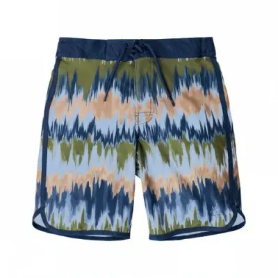 Uv Skinz Babies'  Retro Board Shorts In Sandstone Ombre