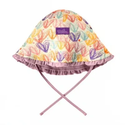 Uv Skinz Babies'  Reversible Sun Hat In Pink