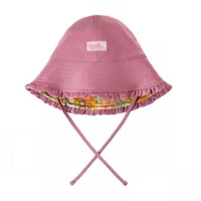 Uv Skinz Babies'  Reversible Sun Hat In Pink