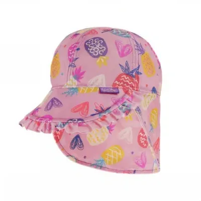 Uv Skinz Kids'  Swim Flap Hat In Pineapple Party