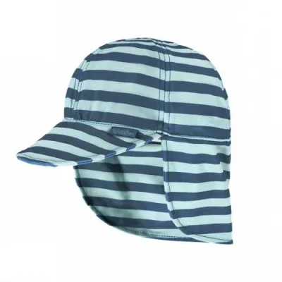 Uv Skinz Kids'  Swim Flap Hat In Waverider Stripe