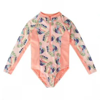 Uv Skinz Babies'  Zip-up Hoodie In Rainbow Leaf