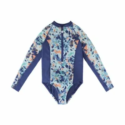 Uv Skinz Babies'  Zip-up Hoodie In Yosemite Tie-dye