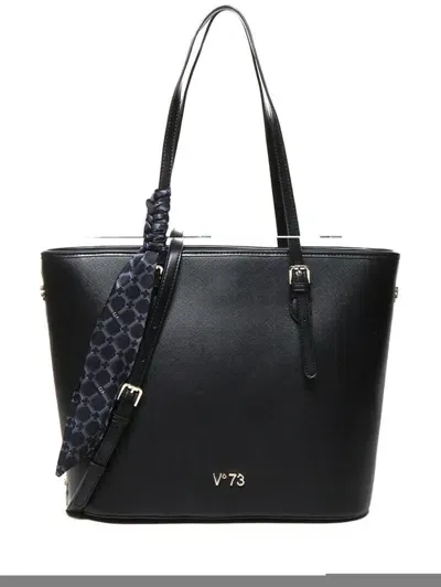 V73 Alice Tote Bag In Ecoleather In Black