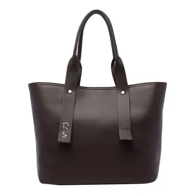 V73 Agatha Tote Bag In Brown