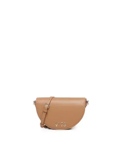 V73 Bamboo Bag In Ecoleather In Beige