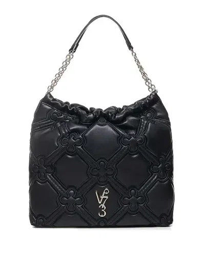 V73 Nyala Quilted Tote Bag In Black