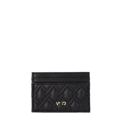 V73 Margaret Black Card Holder