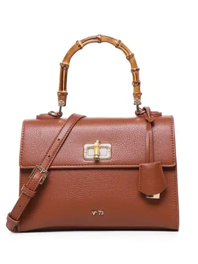 V73 Nefertiti Shoulder Bag In Brown