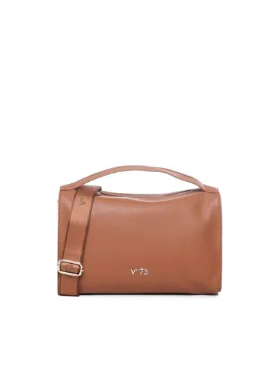 V73 Shoulder Bag Anne In Ecoleather In Beige