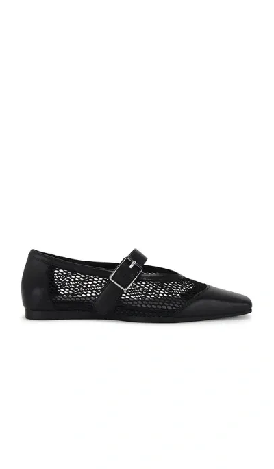 Vagabond Wioletta Mesh Flat In Black