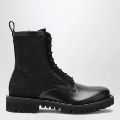 Valentino Garavani Black Iconographe Boots