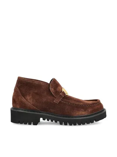 Valentino Garavani Boots In Brown