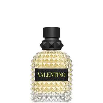 Valentino Born In Roma Uomo Yellow Dream Eau De Toilette For Him 50ml In White