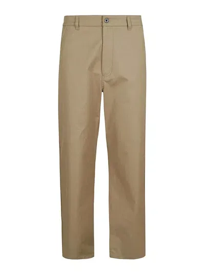 Valentino Cargo Trousers In Brown