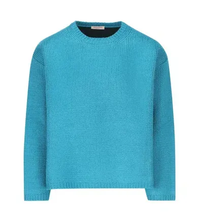 Valentino Crewneck Long In Himmelblau