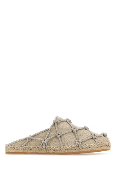 Valentino Garavani Espadrillas-39 Nd  Female In Brown