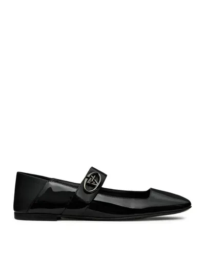 Valentino Garavani Ballerinas Shoes In Black