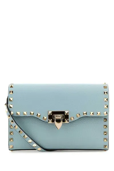 Valentino Garavani Handbags. In Celeste