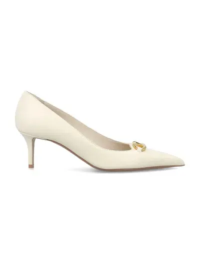 Valentino Garavani Vlogo The Bold Edition Pump In Neutrals