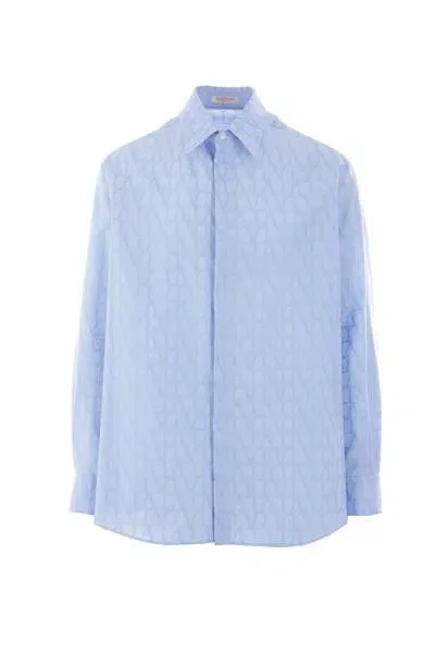 Valentino Garavani Shirts In Blue