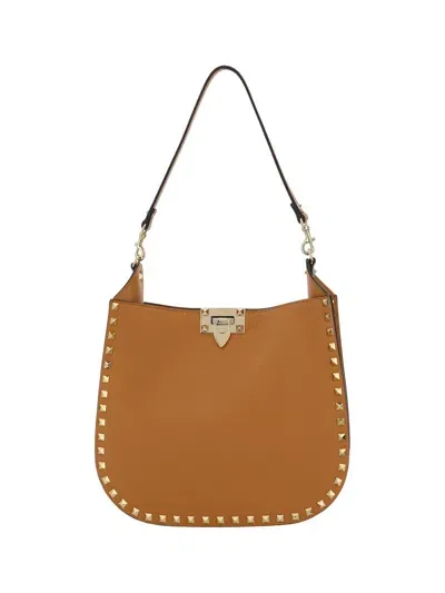 Valentino Garavani Shoulder Bags In Brown