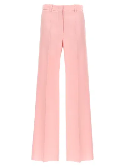 Valentino Garavani  Crepe Couture Pants In Pink