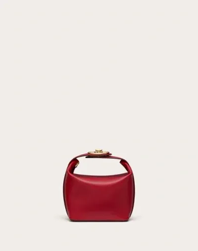 Valentino Garavani Vlogo The Bold Edition Mini Nappa Handbag Woman Rosso Valentino Uni In Red