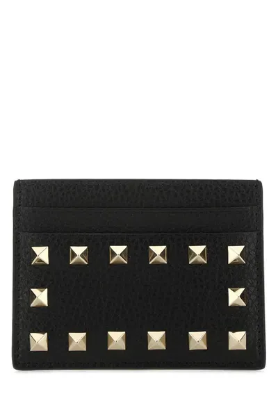 Valentino Garavani Wallets In Black