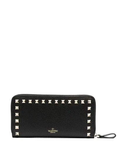 Valentino Garavani Wallets In Black