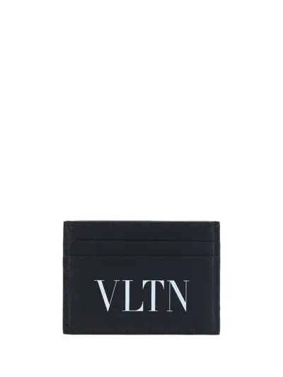 Valentino Garavani Wallets In Nero/bianco