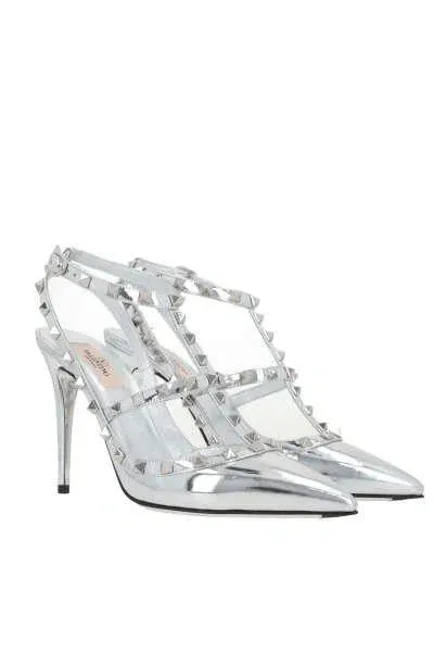 Valentino Garavani With Heel In Silver