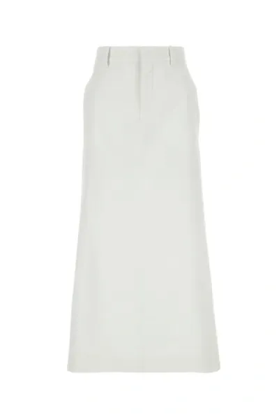 Valentino Garavani Skirts In White