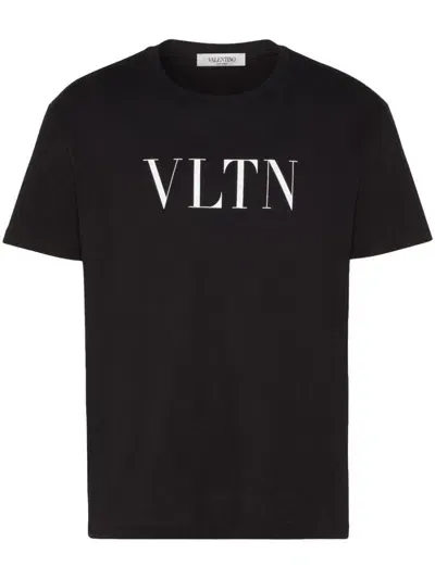 Valentino T-shirt E Polo Nero In Black