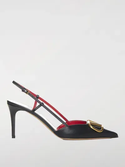 Valentino Garavani High Heel Shoes  Woman Color Black In Marine