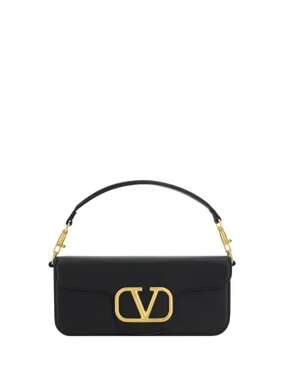 Valentino Garavani Locò Handbag In Nero