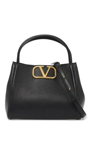 Valentino Garavani Medium Alltime Handbag In Black