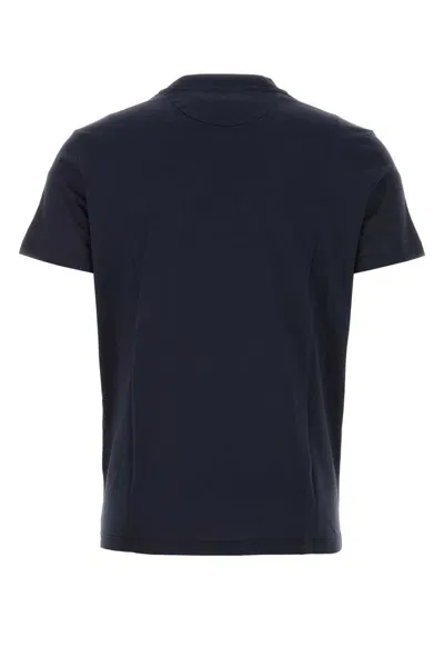 Valentino Midnight Blue Cotton T-shirt In Navy