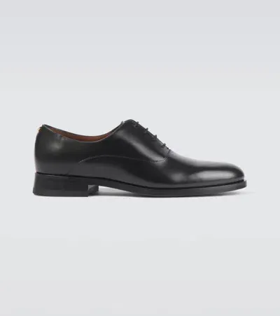 Valentino Garavani Vlogo Oxford Shoes In Black