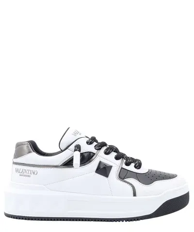 Valentino Garavani One Stud Sneakers In White