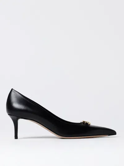 Valentino Garavani Vlogo 60mm Leather Pumps In Schwarz