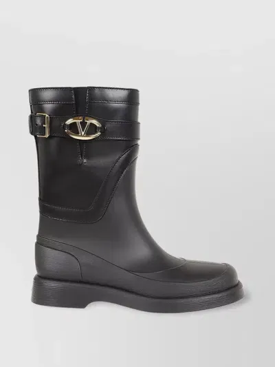 Valentino Garavani Boots In Schwarz