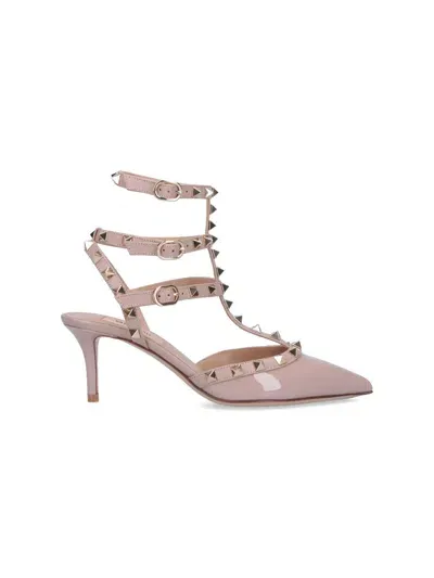 Valentino Garavani 'rockstud 65' Pumps In Pink