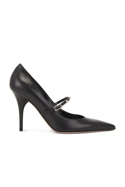 Valentino Garavani Rockstud Wispy Mary Jane Heel In Nero