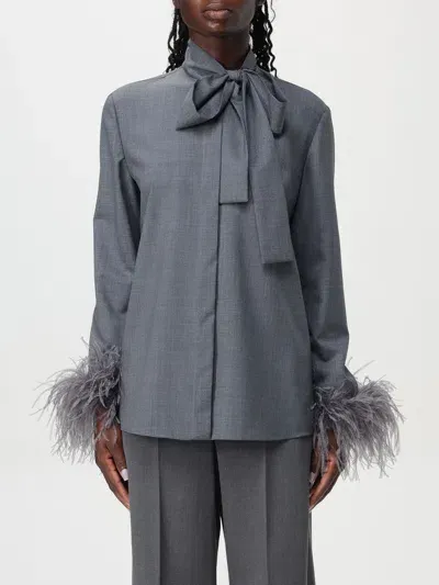 Valentino Shirt  Woman Color Grey In Grau