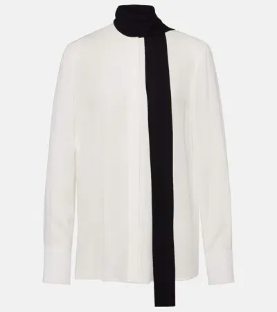 Valentino Silk Blouse In 0an