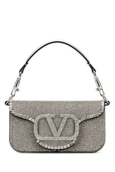 Valentino Garavani Silver Loc Small Shoulder Bag