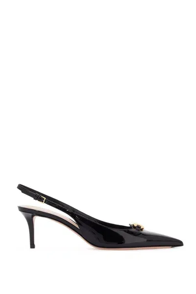 Valentino Garavani Slingback Vlogo Dã©collet In Multicolor